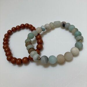 Two Beaded Bracelets